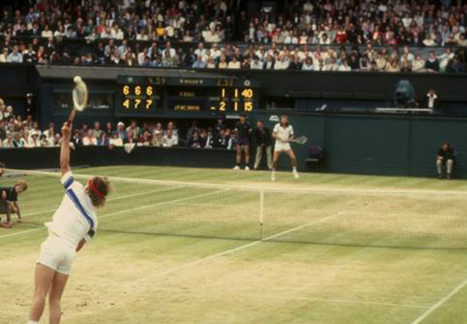 Il tie-break più bello a Wimbledon tra Borg e McEnroe