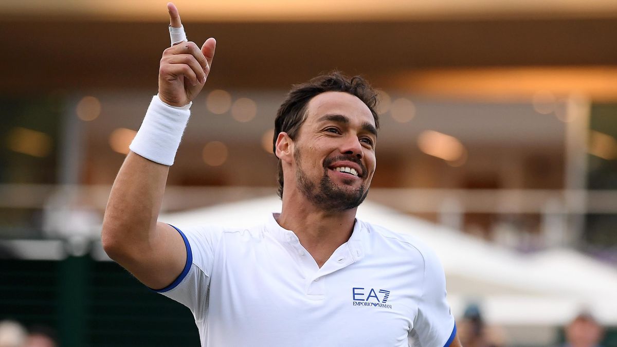 Fognini vs Rublev a Wimbledon