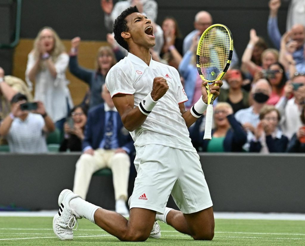 Felix Auger-Aliassime sfida Berrettini a Wimbledon