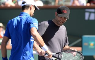 Pete Sampras e Novak Djokovic