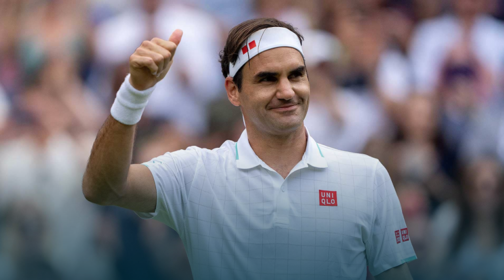 Federer e l’emozione degli auguri da tre campioni