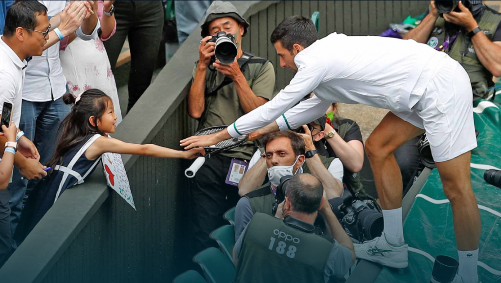 L’ex stella britannica su Djokovic: “Merita più amore e rispetto”