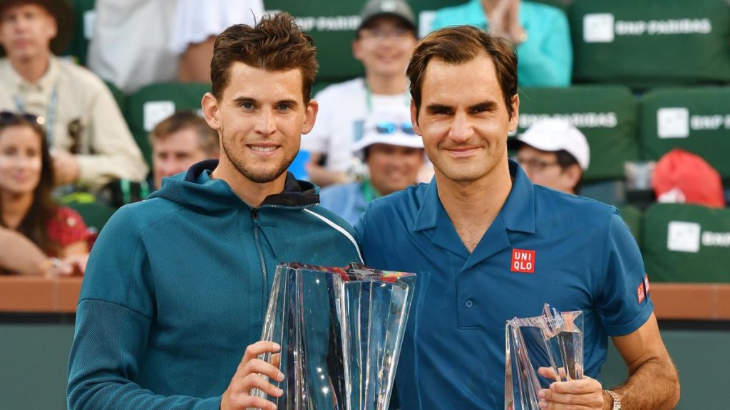 Thiem elogia Federer: la mia più grande fonte d’ispirazione