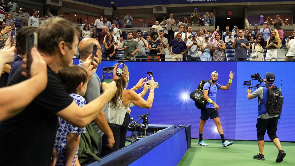Berrettini perde con Djokovic e saluta gli US Open