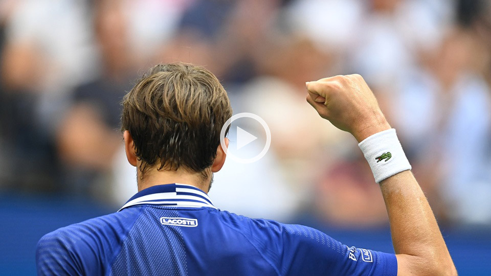 I migliori colpi di Daniil Medvedev agli US Open