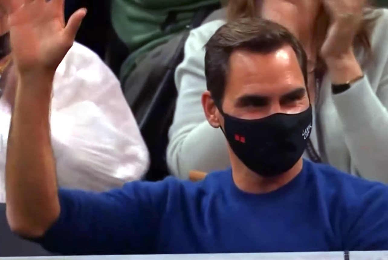 L'ovazione per Roger Federer alla Laver Cup