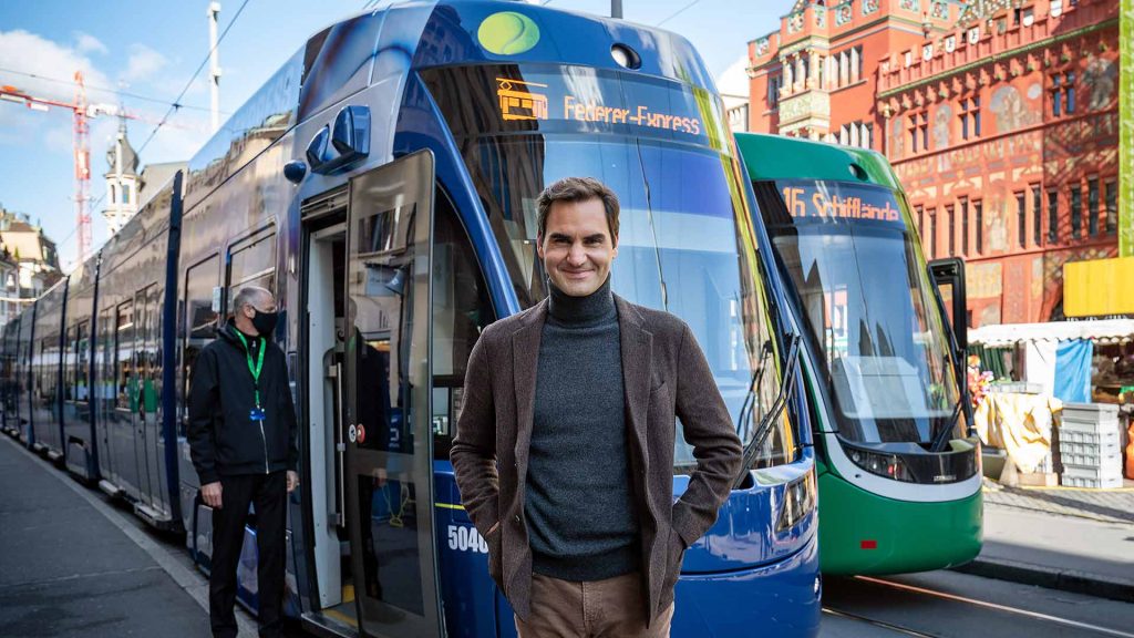 Il tram per Federer, le reazioni “famose”