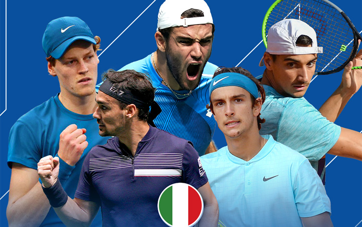 Volandri si coccola i ragazzi d'oro del tennis azzurro 