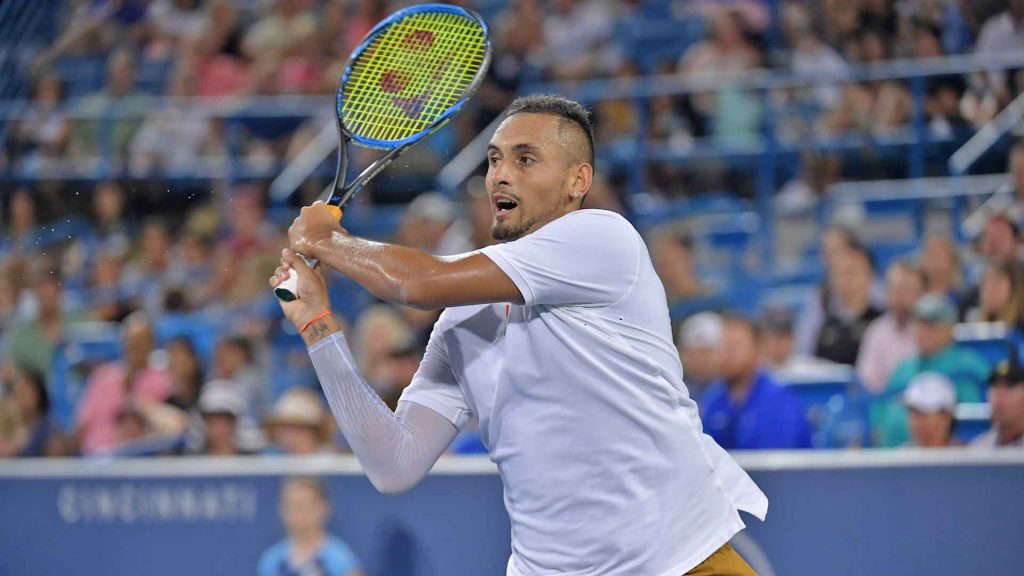 Kyrgios e gli inaspettati complimenti al tennis
