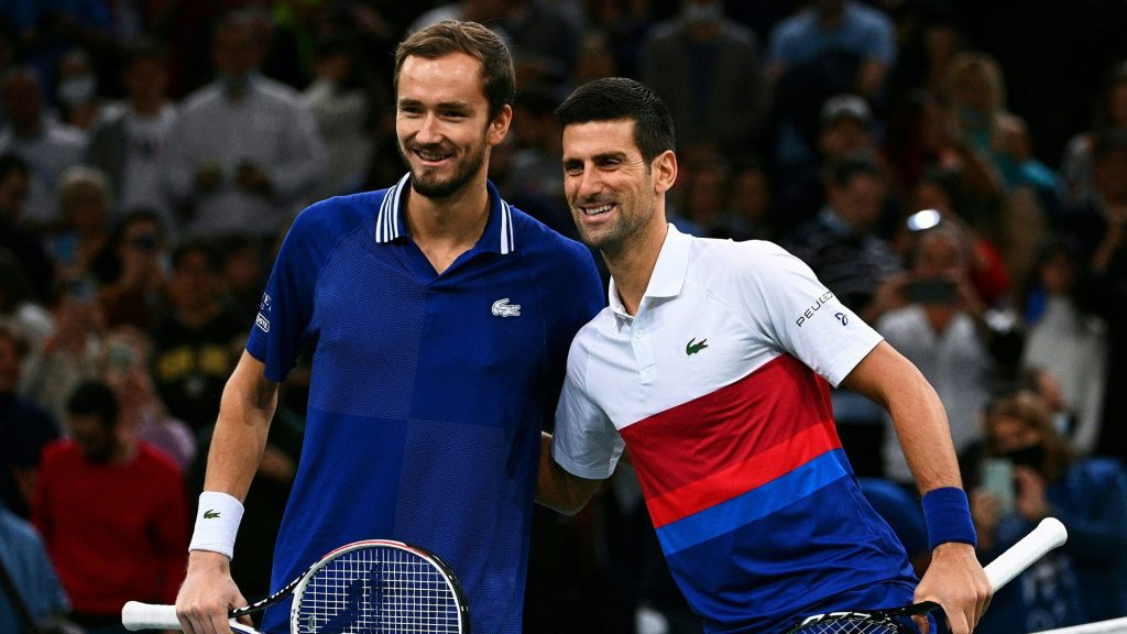 Medvedev e Djokovic a Parigi Bercy