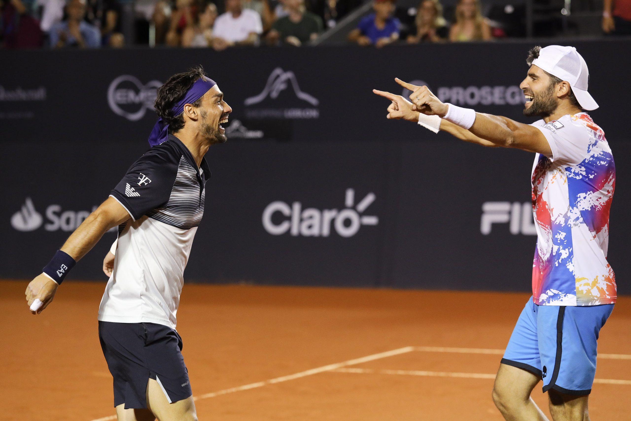 Fognini e Bolelli trionfano a Rio