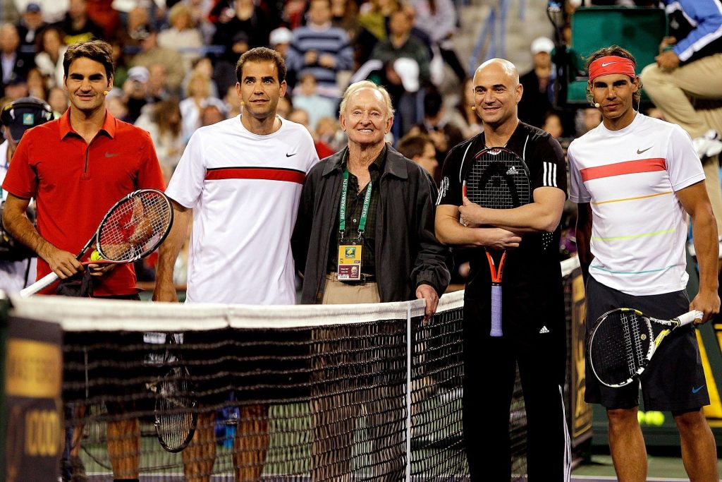 Quella volta che Federer e Sampras sconfissero Nadal e Agassi in doppio (VIDEO)