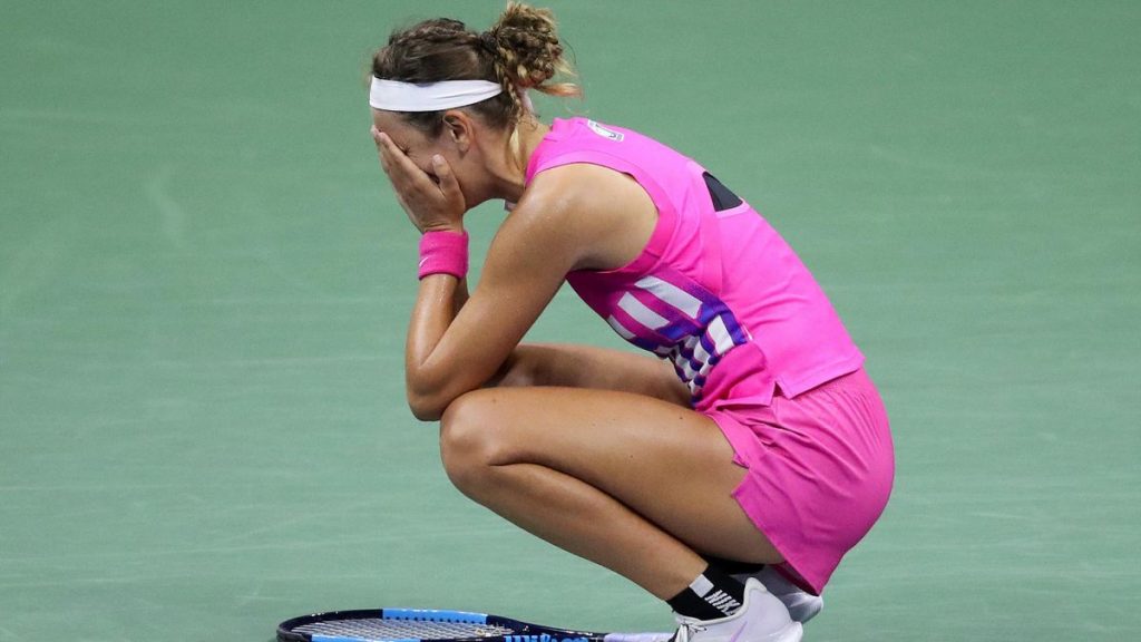 Il messaggio di pace di Victoria Azarenka
