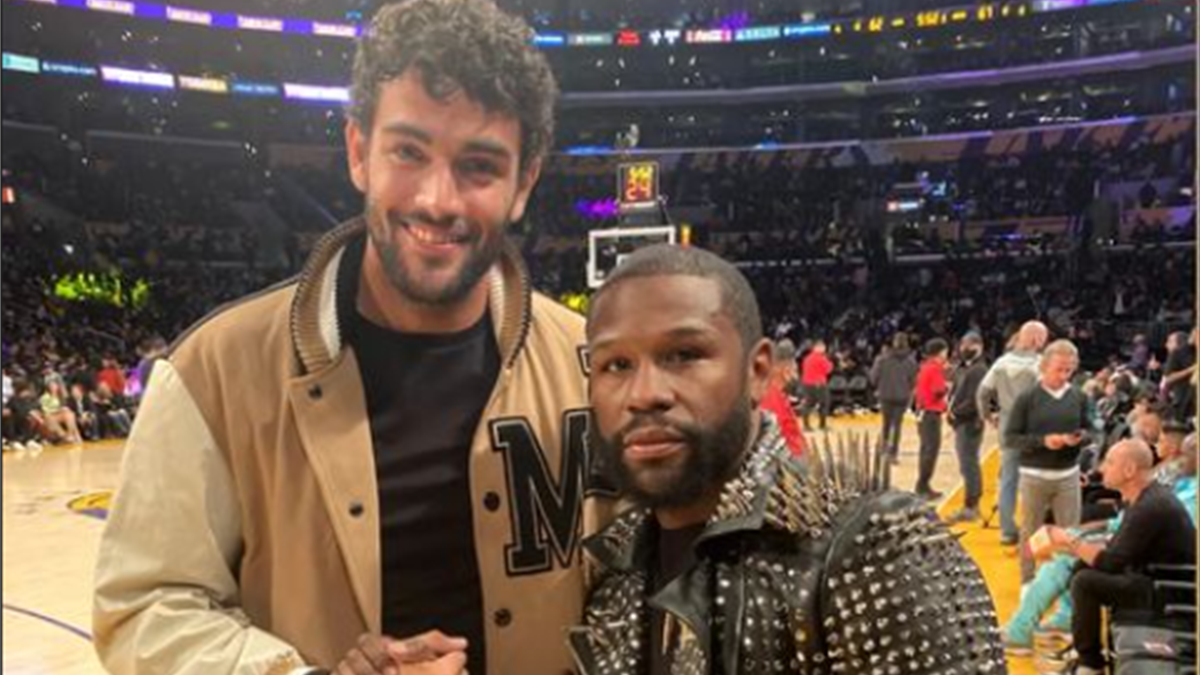 Berrettini si fa una foto con Floyd Mayweather e i social si infiammano