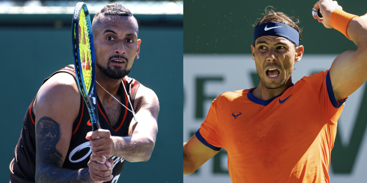 Indian Wells, Nadal e Kyrgios scaldano i motori: le reazioni del web