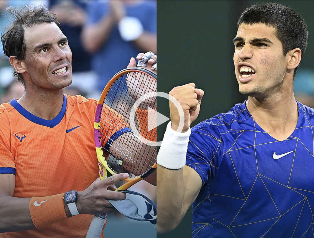 L'epica sfida a Indian Wells tra Nadal e Alcaraz - Video