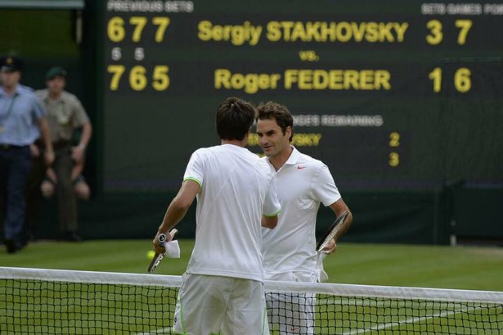 Federer finalmente risponde al messaggio di Stakhovskyi