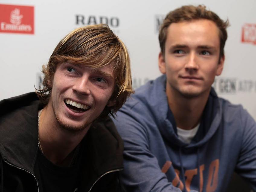Rublev e Medvedev