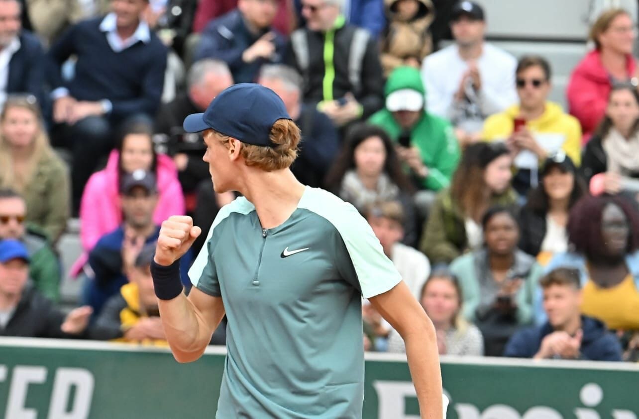 Sinner e le sensazioni al Roland Garros