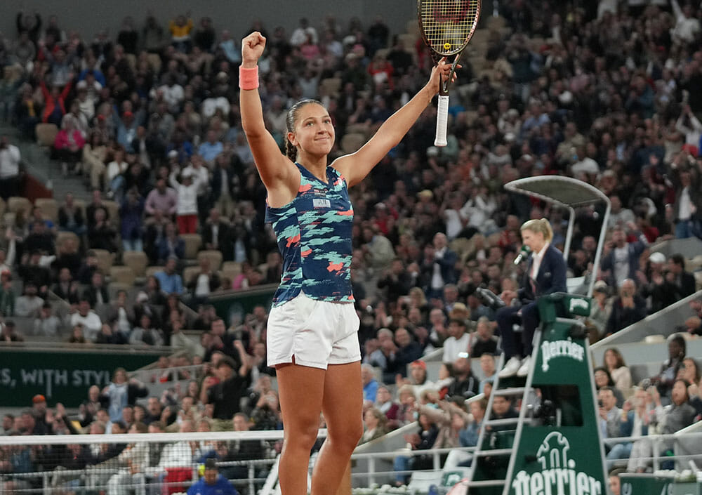 Diane Parry, nuova star del tennis francese