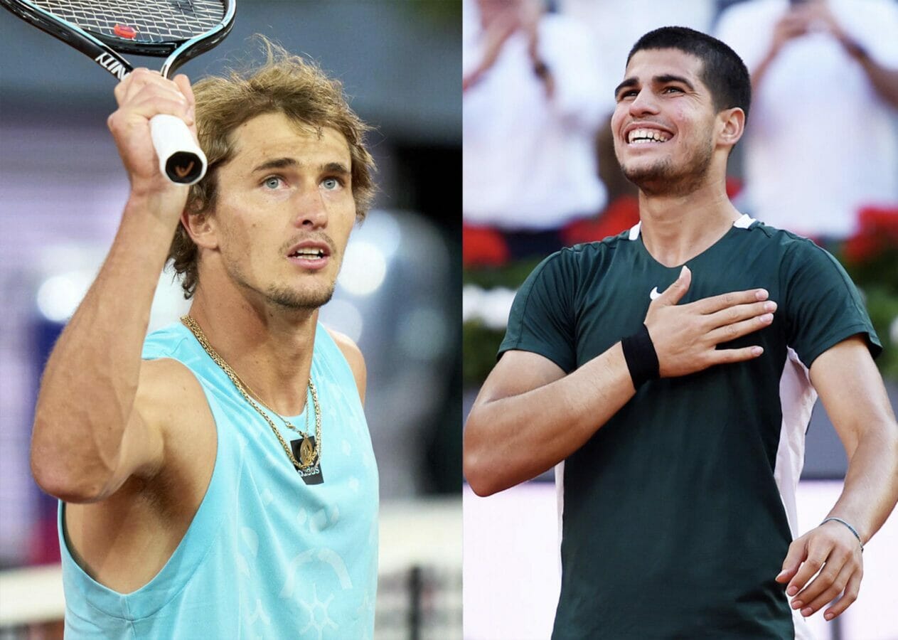 Zverev vs Alcaraz, finale stellare a Madrid