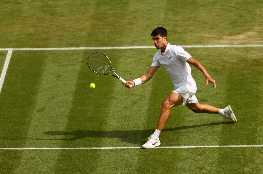 L'obiettivo di Alcaraz a Wimbledon