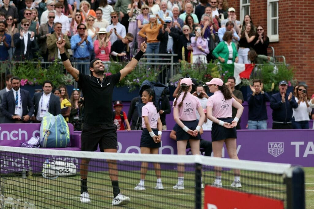 Matteo Berrettini risale la Race to Turin