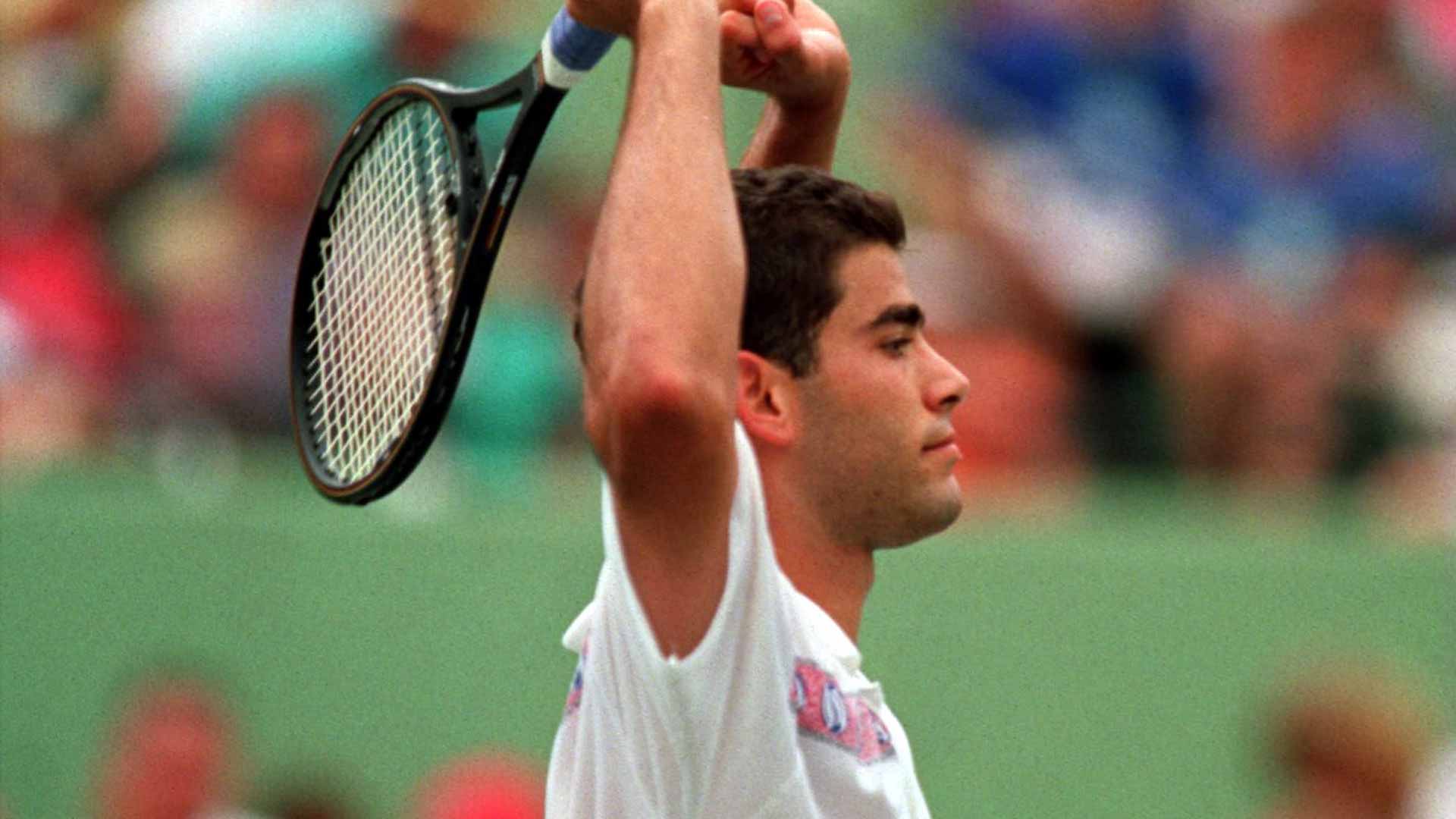 La lite tra Agassi e Sampras durante la partita di beneficienza