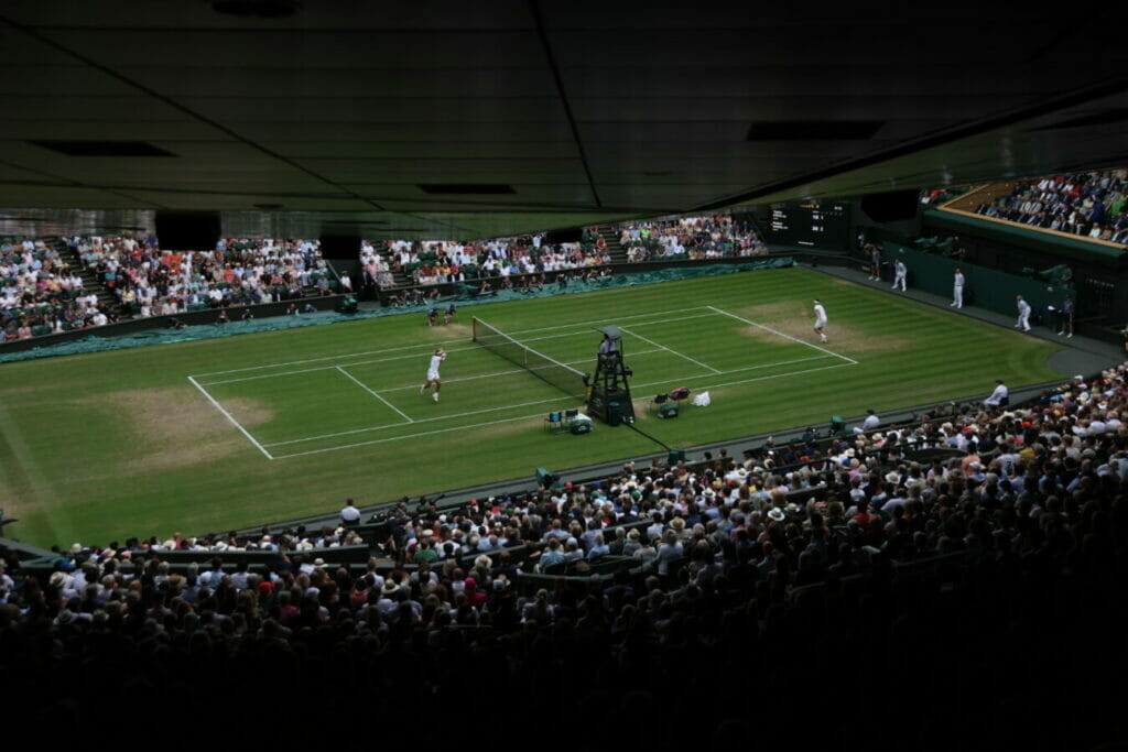 Il Centre Court di Wimbledon