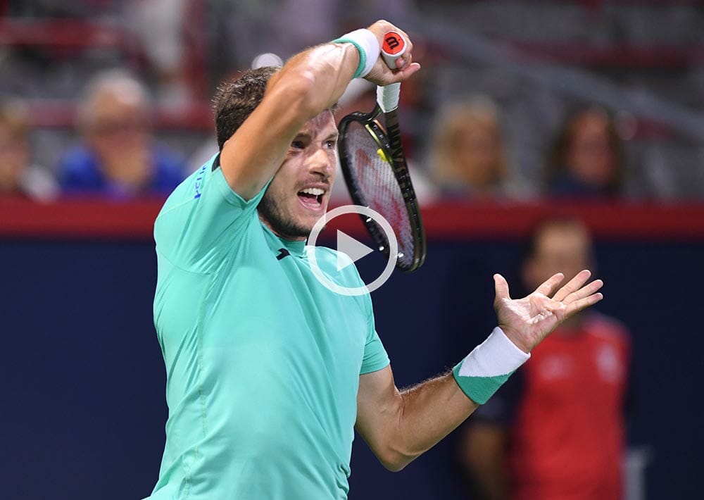L'incredibile scambio tra Pablo Carreno Busta e Hubert Hurkacz