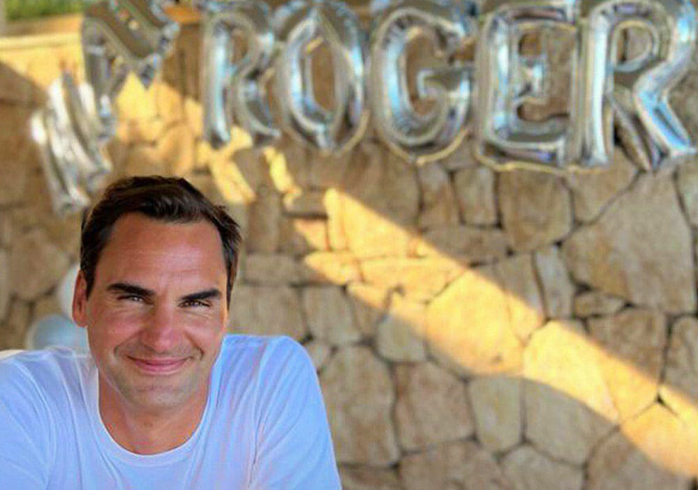 Il video che celebra i 41 anni di Roger Federer