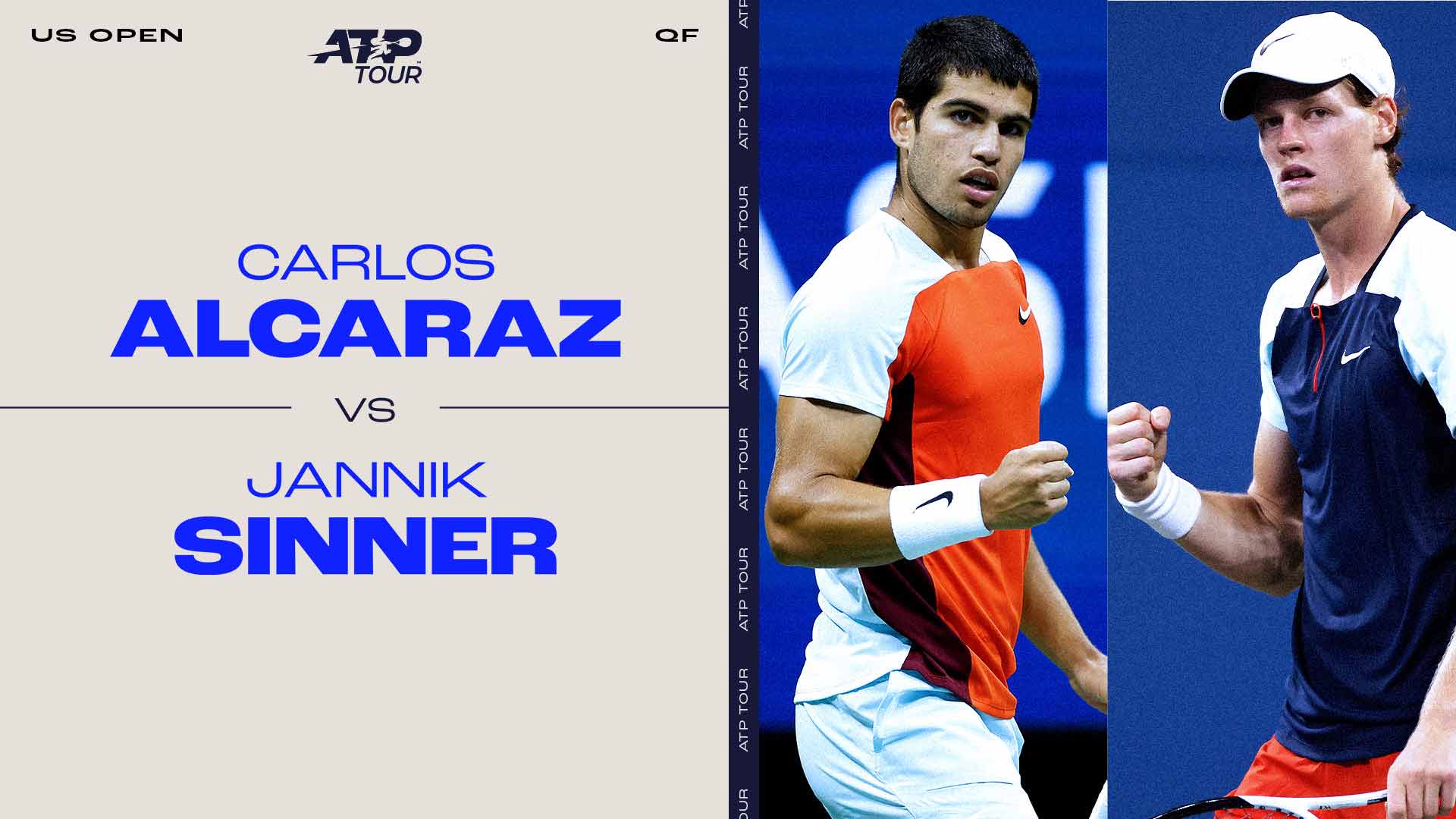 US Open, tutto pronto all’atto quinto della sfida tra Sinner e Alcaraz