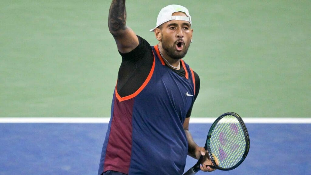 US Open: Kyrgios, tra sputi e multe salate arriva al terzo turno