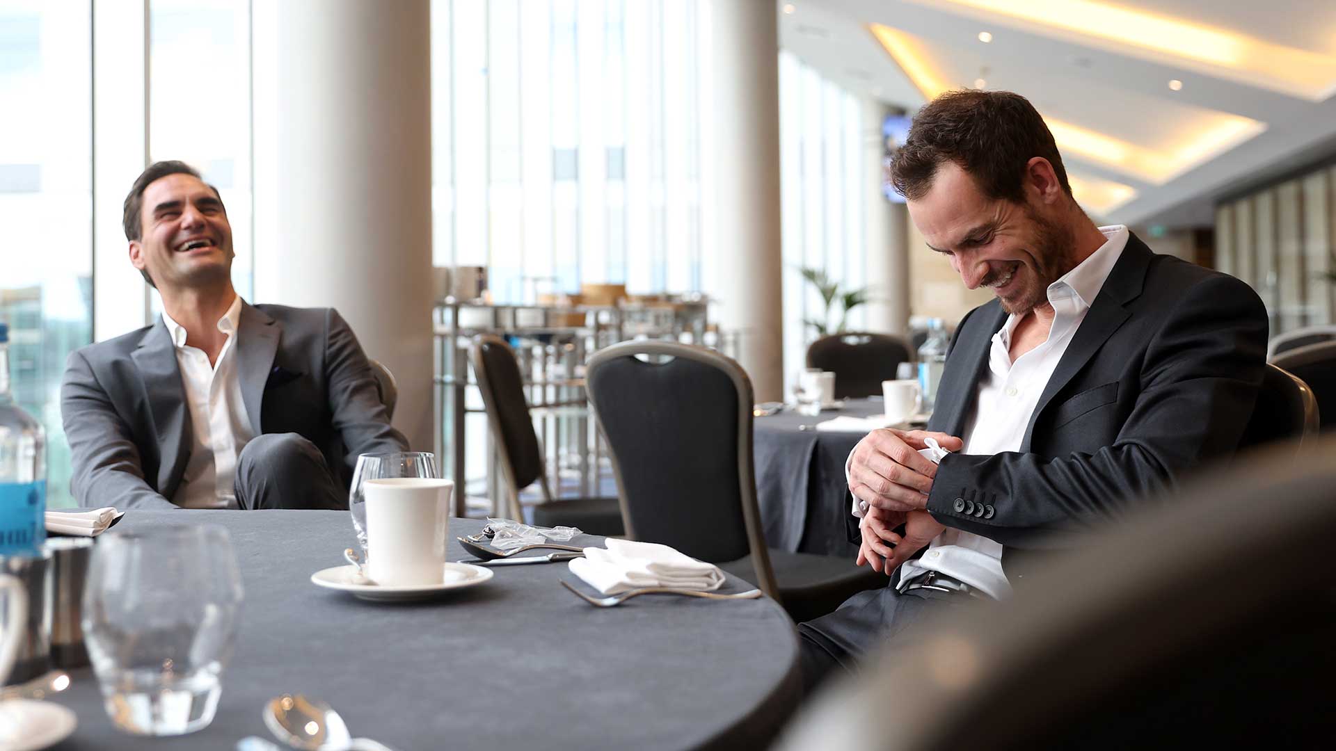 Laver Cup, il siparietto a cena tra Federer, Murray e Borg