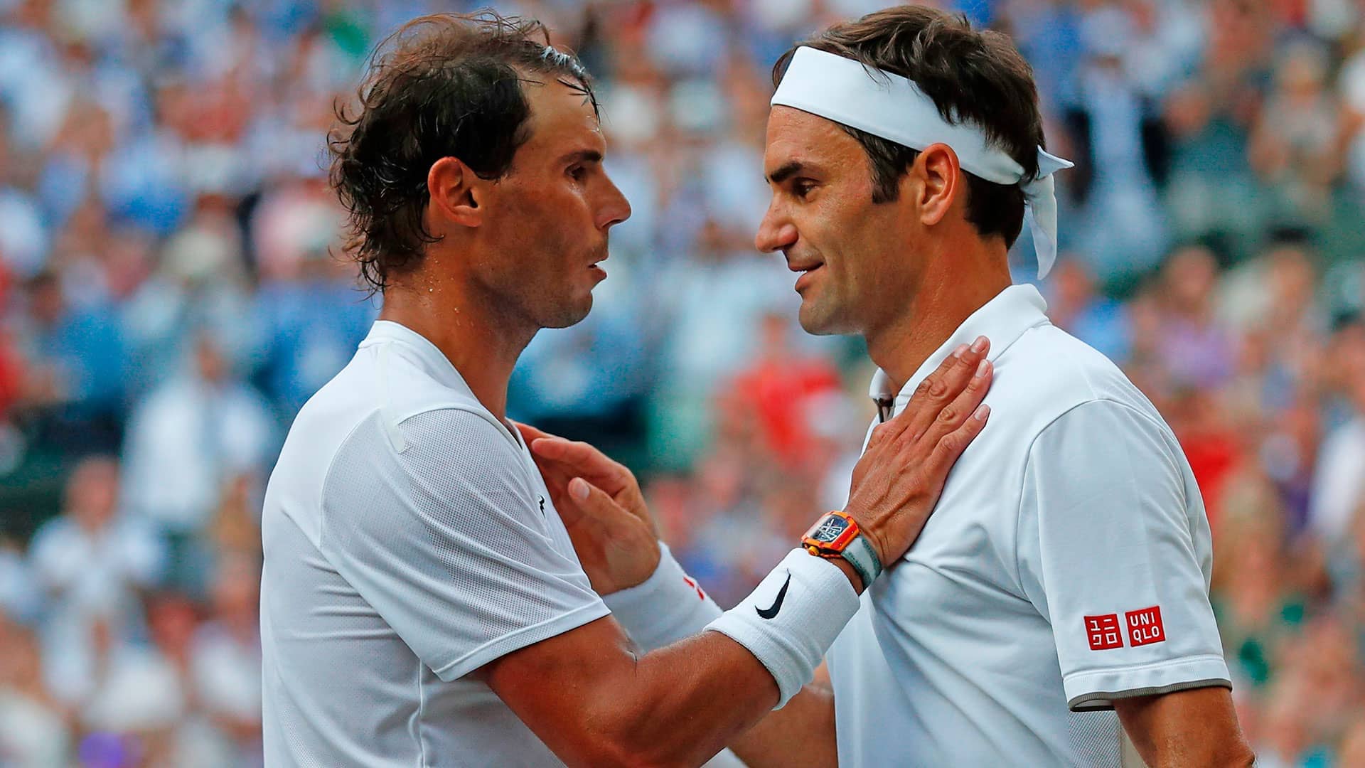 Addio Federer, il saluto commovente di Nadal