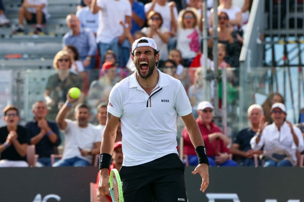 Berrettini, la conferenza stampa che non ti aspetti