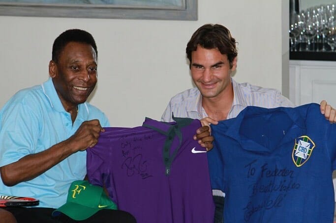 Morte Pelé, il tributo di Federer