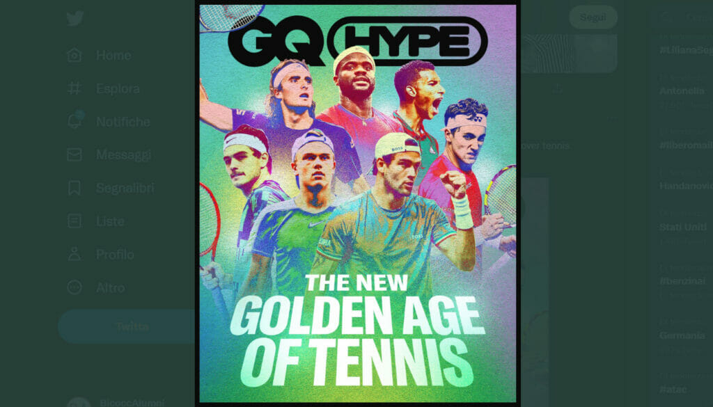 La nuova età d’oro del tennis senza Alcaraz: la gaffe della famosa rivista