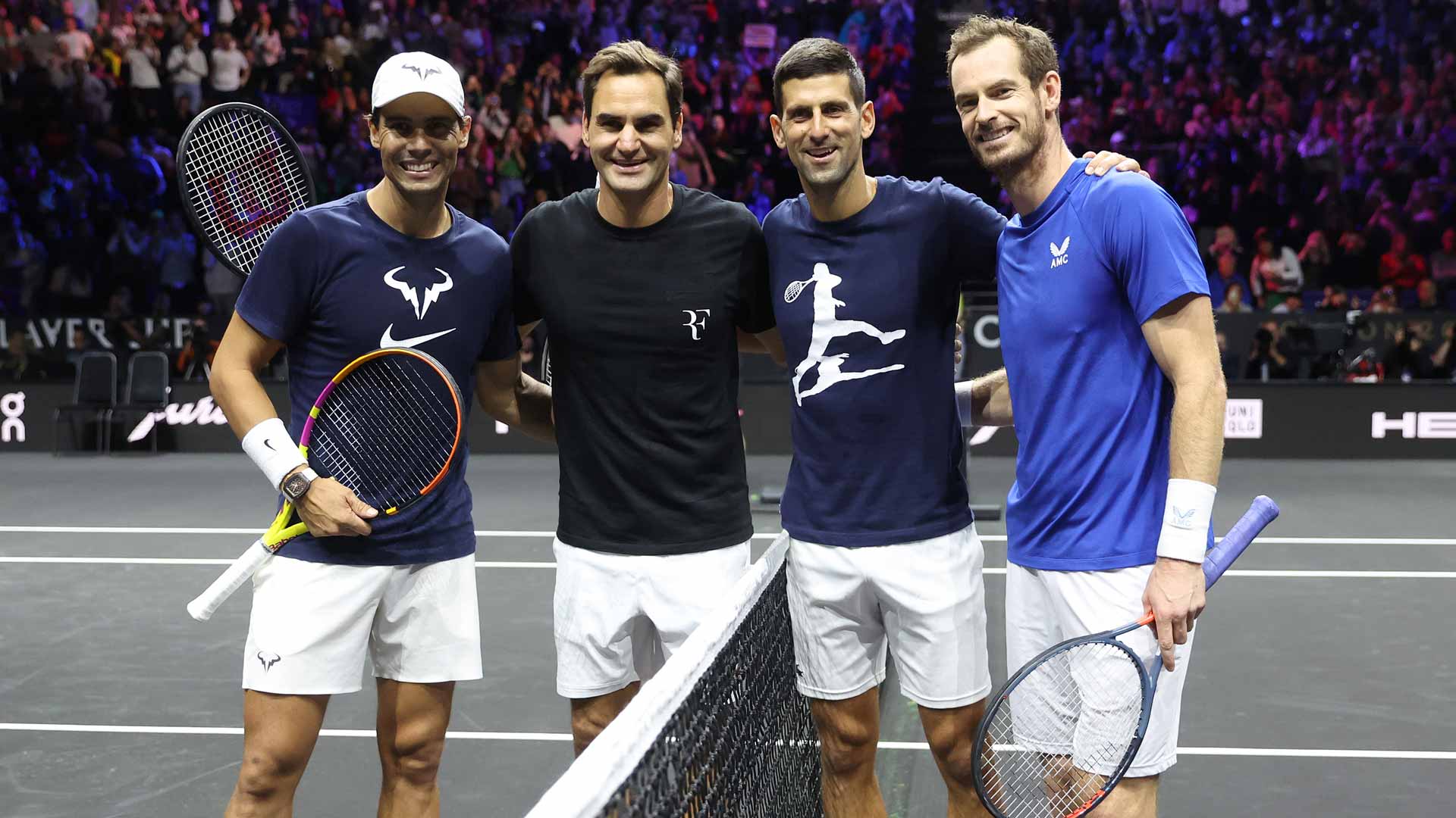 Australian Open, Murray e Nadal si allenano insieme nella Rod Laver Arena (VIDEO)