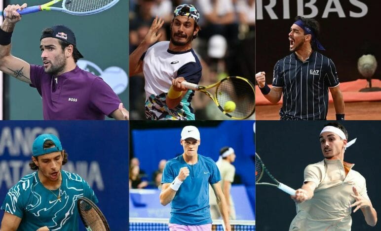 sinner musetti zeppieri berrettini fognini
