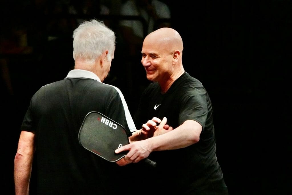 Pickleball, la mania colpisce anche Agassi