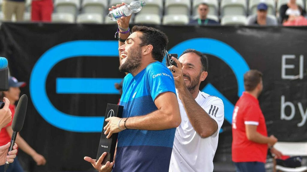 Come sta Berrettini? Le parole di coach Santopadre