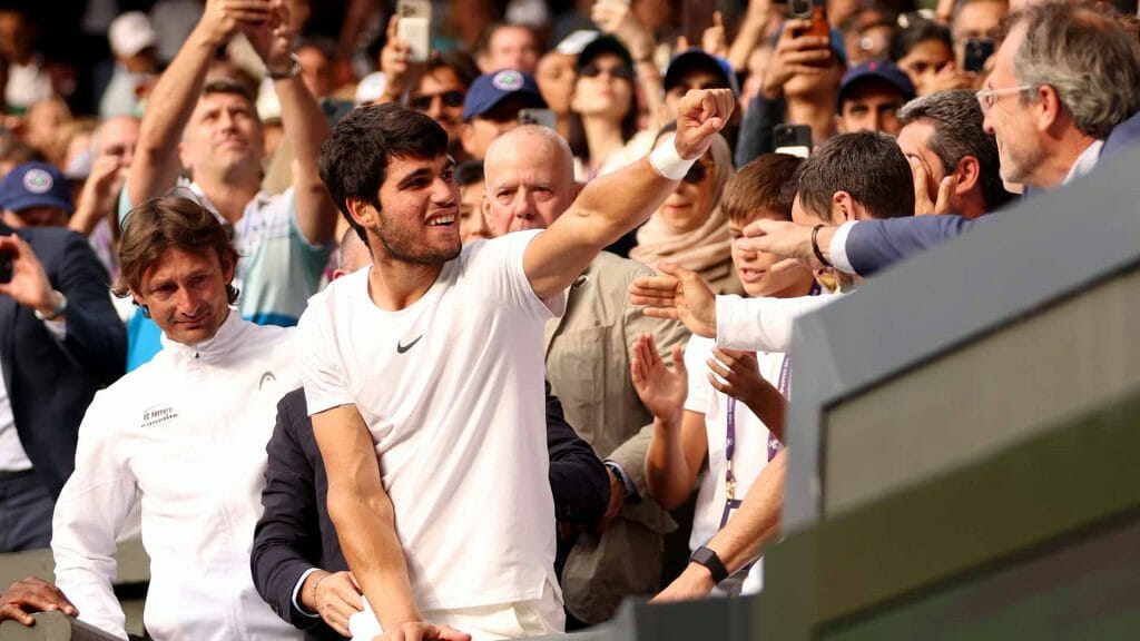 Wimbledon, il prima e il dopo di Alcaraz: la foto fa il giro del web (FOTO)
