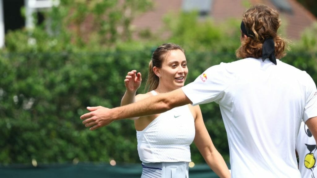 Wimbledon, Tsitsipas sempre più innamorato di Badosa (FOTO)