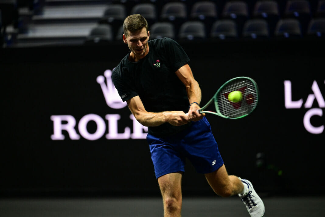 Laver Cup, che botta alle parti basse per Hurkacz (VIDEO)