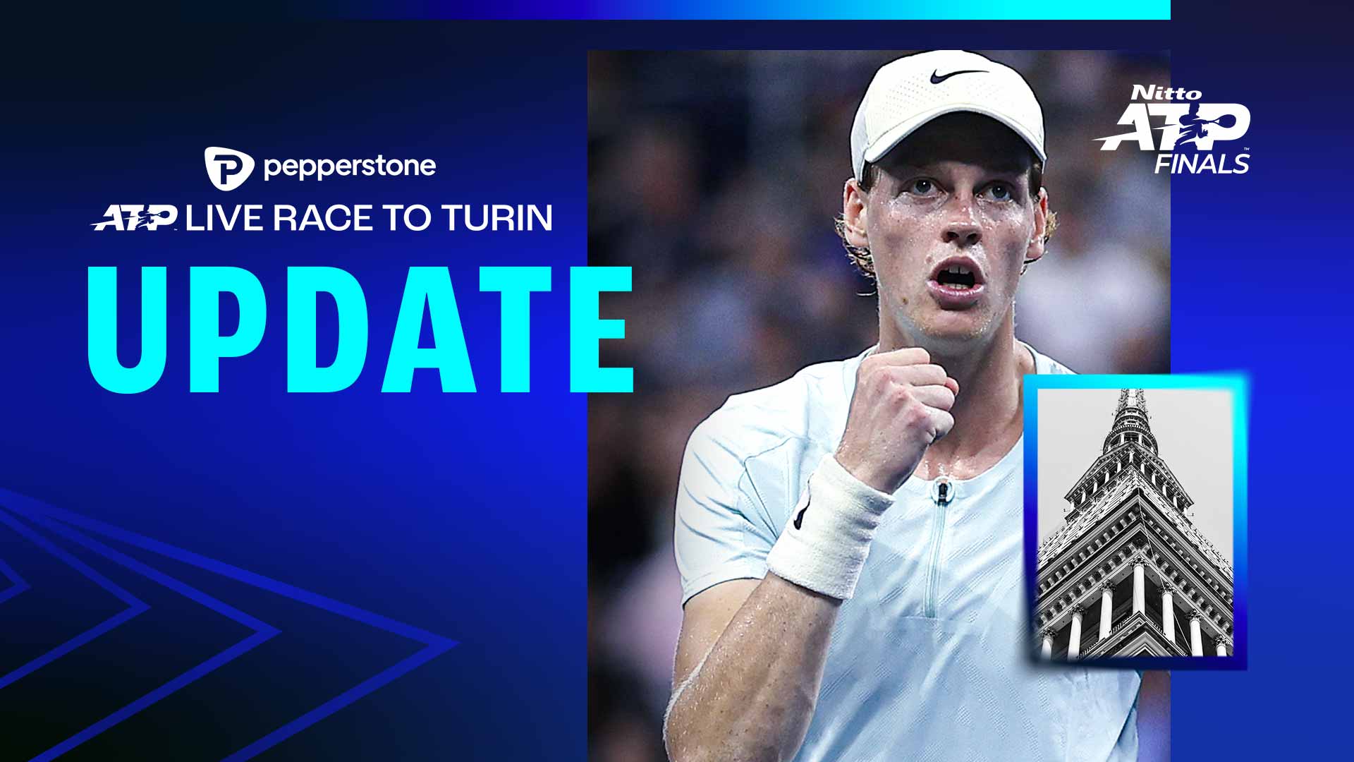 Race to Turin, Sinner è ufficialmente alle Finals