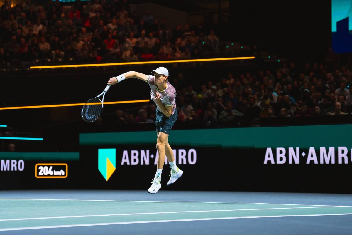 Atp 500 Rotterdam, Sinner riparte forte avanti in surplace Tennis Fever