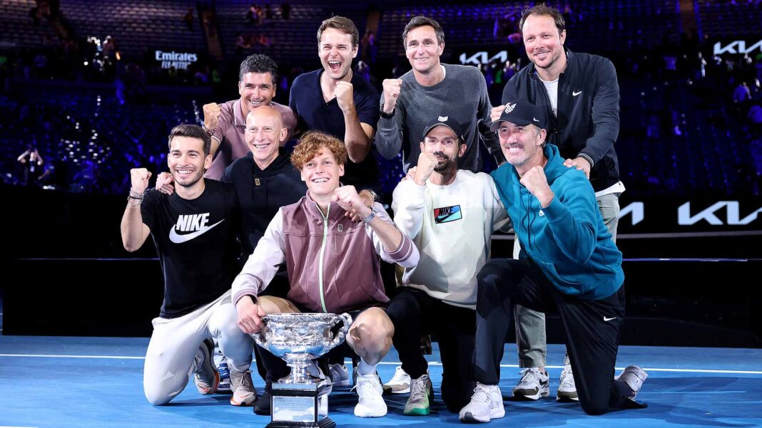 Australian Open, Cahill racconta il percorso storico di Sinner