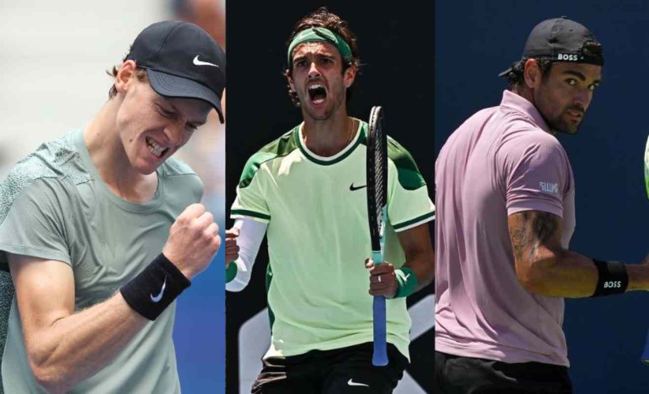 Sinner Musetti Berrettini