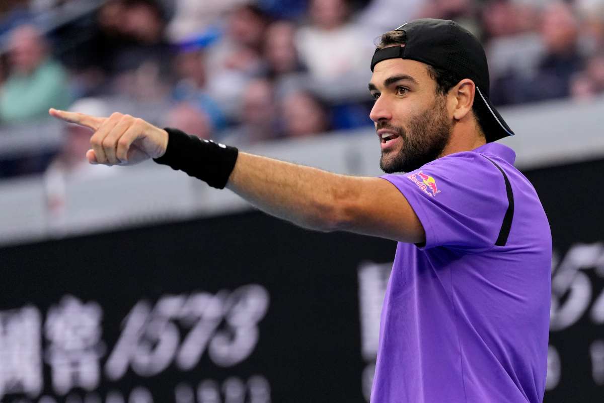 Il tennista romano Matteo Berrettini